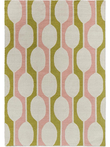 Χαλί Billow Lichen 124606 Pink-Green-Cream Scion 120X180cm