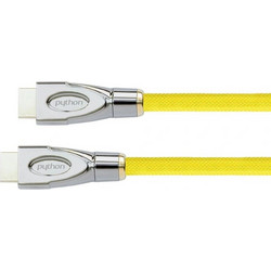 Python HDMI 2.0 Premium High Speed 4K 60Hz HDR Cable HDMI male - HDMI male 0.5m Κίτρινο GC-M0025
