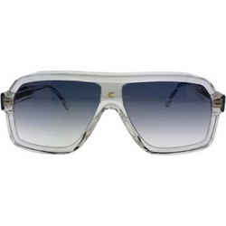 Carrera CA1053/S 9001V Ανδρικά Γυαλιά Ηλίου Oversized Κοκάλινα Άσπρα με Μαύρο Degradee Φακό