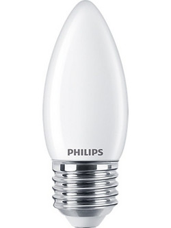 Philips E27 LED WarmGlow Mat Candle Bulb 3.4 (40W) (LPH02590) (PHILPH02590)
