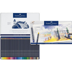 Faber-Castell Goldfaber Κασετίνα Ξυλομπογιές Σετ 36τμχ