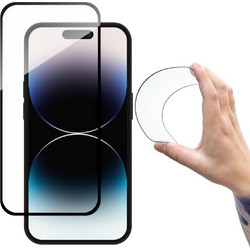 Wozinsky Full Cover Flexi Nano Tempered Glass Black (iPhone 14 Pro Max)