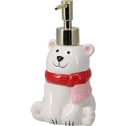 Χριστουγεννιάτικο Dispenser Μπάνιου (7.5x8.5x18) K-M Bear AAE448150