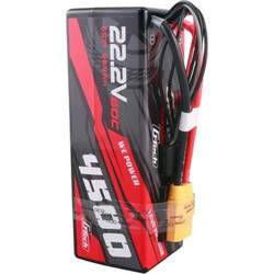 Gens ace G-Tech 4500mAh 6S1P 22.2V 60C HardCase RC car Lipo Battery 14