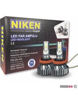 Λαμπτήρες LED NIken H11 PRO 2τμχ/σετ