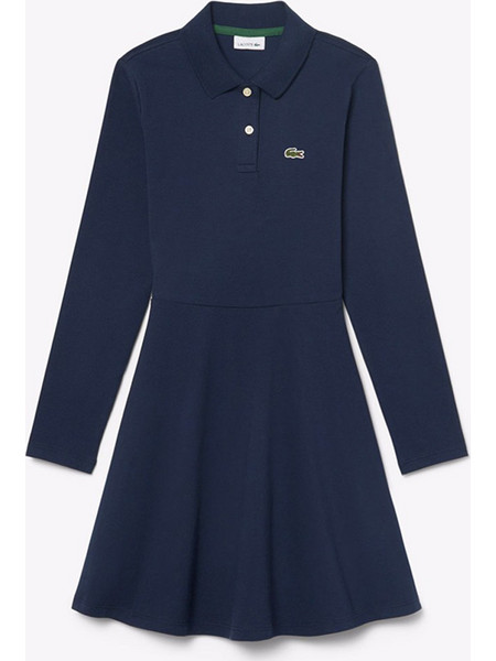 Lacoste Παιδικό Φόρεμα Σκούρο Μπλε 3EJ2761-166