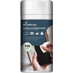 MediaRange Screen Cleaning Wipes Wet (100) (MR720)