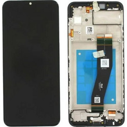 Αυθεντική Οθόνη Samsung A02S A025 Black (Samsung Service Pack GH81-20181A)