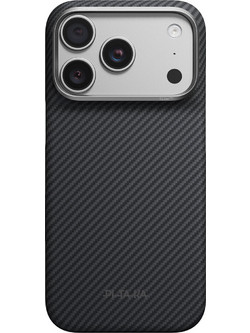 Pitaka Edge Case Black/Grey Twill (iPhone 18 Pro / 17 Pro)