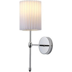ΑΠΛΙΚΑ ΤΟΙΧΟΥ ΥΦΑΣΜΑ 1XE14 Max15w 180Χ130Χ400mm ΛΕΥΚΟ ARTE ILLUMINA VELI