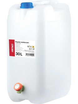 AMiO Δοχείο Νερού 30L με Βρύση, Λευκό, HDPE 05145