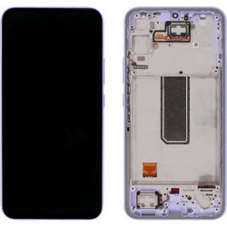 Γνήσια Οθόνη LCD με Μηχανισμό Αφής για Samsung Galaxy A34 5G SM-A346B GH82-31200D - Μωβ