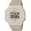 Casio Vintage Ψηφιακό Ανδρικό Ρολόι Χρονογράφος με Ροζ Καουτσούκ Λουράκι W-218HC-4A2VEF