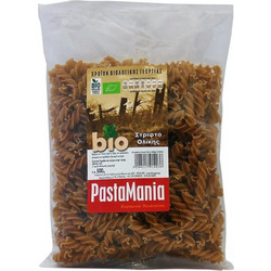 Βιολογικά Ζυμαρικά Βίδες (Fusilli) Ολικής Άλεσης Pastamania Όλα Bio 500gr
