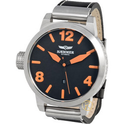 Haemmer XXL Black Leather Strap H-13
