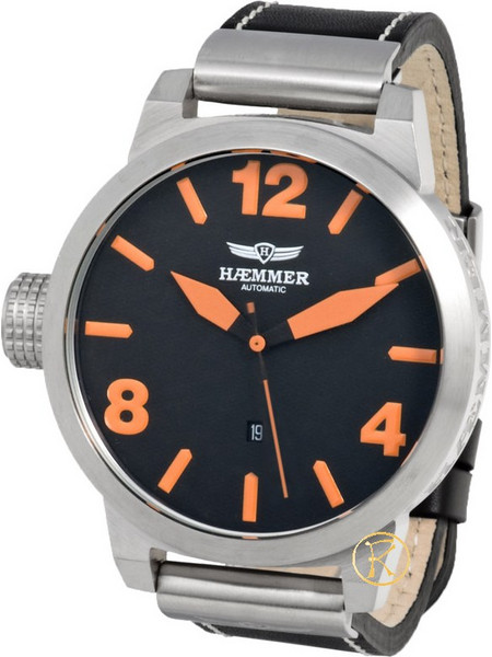 Haemmer XXL Black Leather Strap H-13