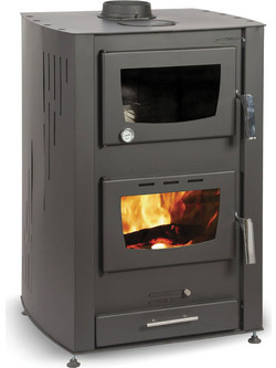 Thermiki ATS 90-25 Ατσάλινη Ξυλόσομπα με Φούρνο 12kW