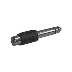 Reduction Jack 6.3 mono / CINCH plug contact