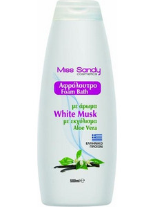 Miss Sandy White Musk Bubble Bath 500ml