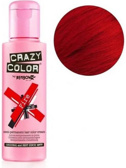 Crazy Color 56 Fire Ημιμόνιμη Βαφή Μαλλιών 100ml