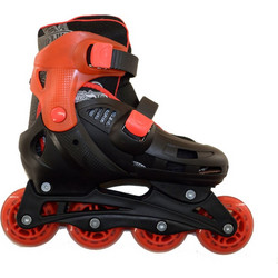 Powerslide Big Logo Inline Αυξομειούμενα Rollers Ενηλίκων Μαύρα 17.980315