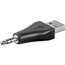 GOOBAY ADAPTOR USB 2.0 A MALE TO JACK 3.5 MALE ADAPTER 93981