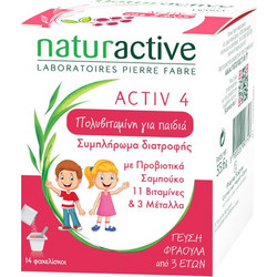 Naturactive Activ 4 Junior 3+ Ετών 14 Φακελάκια
