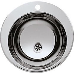 Teka LVR 36 E 816872 Ένθετος Νεροχύτης Στρογγυλός Inox Σατινέ