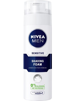 Nivea Men Sensitive Αφρός Ξυρίσματος 200ml