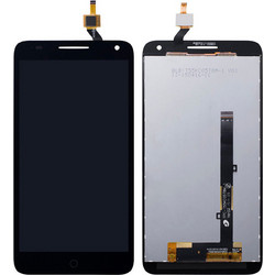 Γνήσια Original Alcatel One Touch Pop 3 (5.5) 5025D Lcd Display Οθόνη + Touch Screen Digitizer Glass Μηχανισμός Οθόνη Αφής Black