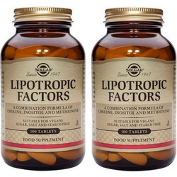 Solgar Lipotropic Factors 2x100 Ταμπλέτες