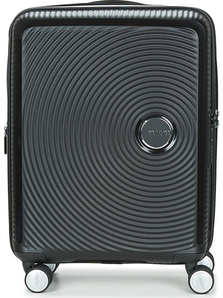 American Tourister Soundbox 88472-1027 Βαλίτσα Καμπίνας 55x40x20cm με 4 Ρόδες Μαύρη