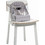 Baby To Love Easy Up Booster Αναδιπλούμενο Καρεκλάκι Φαγητού Grey Stars