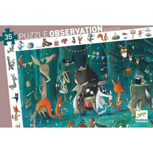 Παιδικό Puzzle Djeco Ορχήστρα 35 Κομμάτια
