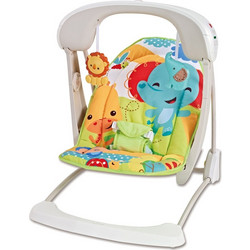 Miko Elephant Relax Μωρού Κούνια με Μουσική έως 9kg Πολύχρωμο 98211