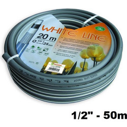 Bradas White Line Λάστιχο Ποτίσματος 1/2" 50m