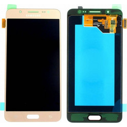 Genuine (Γνήσιo) Samsung SM-J510 Galaxy J5 (2016) lcd and touchpad in Gold - Part no: (GH97-18792Α)