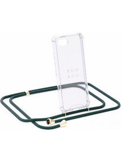 Emerald phone necklace by XOUXOU Berlin