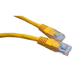 Manhattan U/UTP Cat.6 Καλώδιο Δικτύου Ethernet 0.25m Yellow