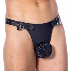 Rimba Chastity Belt with Padlocks Ζώνη Αγνότητας R7330