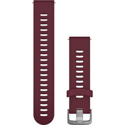Garmin Quick Release 20mm Λουράκι Σιλικόνης Cerise (Forerunner 645)
