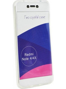 Back and Front Case Σιλικόνης Διάφανο (Redmi Note 4) 100.0410