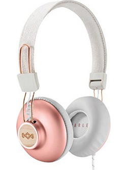 The House Of Marley Positive Vibration 2 Wireless Ενσύρματα & Ασύρματα Bluetooth Ακουστικά Over Ear Λευκά Ροζ