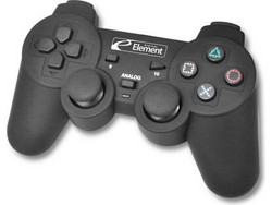 Element GM-200 Wired Controller PS2 Black