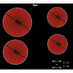 Whirlpool AKT 8090 NE Κεραμική Εστία Αυτόνομη με Λειτουργία Κλειδώματος 58x51cm