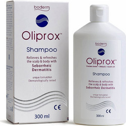 Boderm Oliprox Σαμπουάν κατά της Πιτυρίδας & της Σμηγματορροϊκής Δερματίτιδας για Ταλαιπωρημένα Μαλλιά 300ml