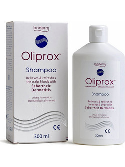 Boderm Oliprox Σαμπουάν κατά της Πιτυρίδας & της Σμηγματορροϊκής Δερματίτιδας για Ταλαιπωρημένα Μαλλιά 300ml
