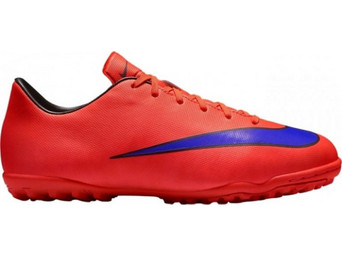Nike JR Mercurial Victory V TF 651641-650 Παιδικά Ποδοσφαιρικά Παπούτσια με Σχάρα Πορτοκαλί