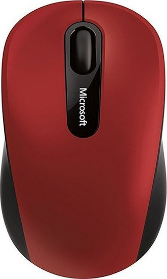 Ποντίκι Microsoft Ασύρματο Bluetooth Mini Ποντίκι Bluetooth Mobile Mouse 3600 Red