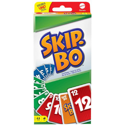 Mattel UNO Skip Bo Επιτραπέζιο Παιχνίδι για 7+ Ετών για 2-6 Παίκτες